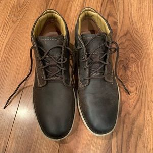 Clarks high top lace up casual boots